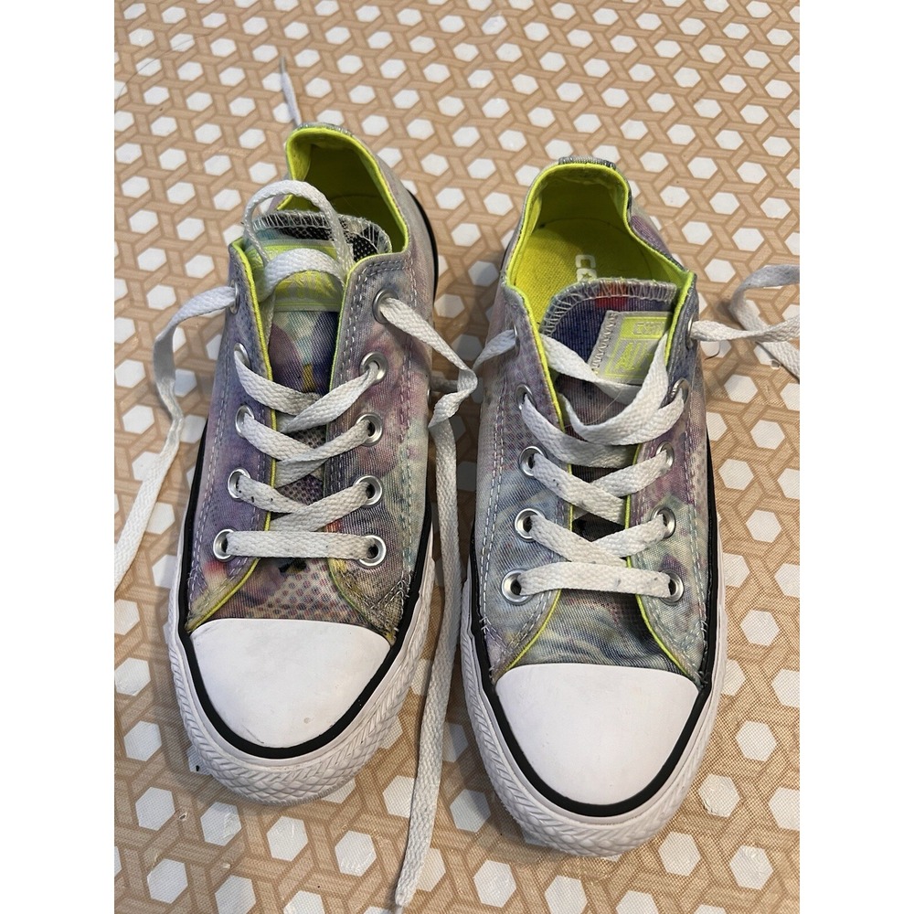 Converse Womens 5 Chuck Taylor All Star Low Top Tie Dye - Picture 2 of 6